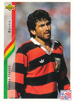 Carlos Trucco Bolivia Upper Deck World Cup 1994 Eng/Ita #186